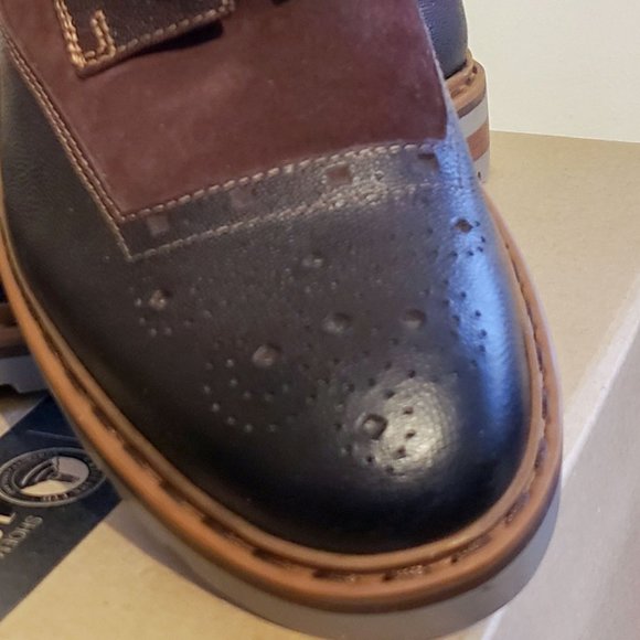 Clarks, Men's Dargo Limit shoe, Chestnutcombilea, Size U.S. 8 M, - Picture 2 of 14